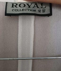 Short Sleeve White Blazer