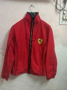 Women Red Colour Ke Jacket
