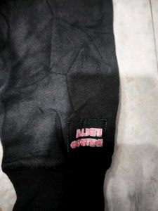 Black Zip-Up Hoodie