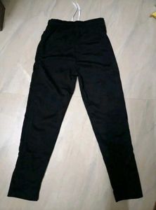 Black Drawstring Waist Pants