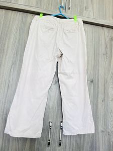 Beige/Off White Formal Trouser
