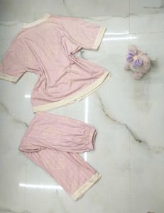 Cute Pink Pajama Set