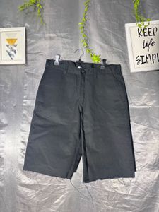 Dickies Black Distressed Hem Shorts