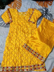 Vibrant Yellow Kurta Set