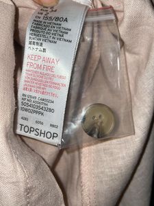 Blush Button-Front Dress