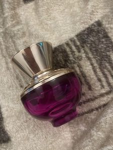Empty Versace Dylan Purple Perfume Bottle
