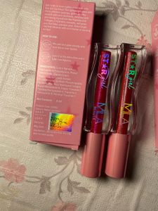 Mila Beaute Star Girl Lip Gloss x2