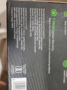 Mivi Roam 2 Unused Bluetooth Speaker