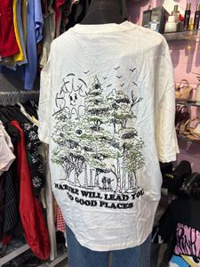 White Graphic T-Shirt - 2xl
