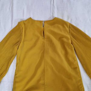 Stylish Mustard Yellow Blouse