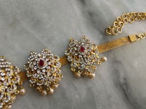 Vaddanam With Lehenga Hanging