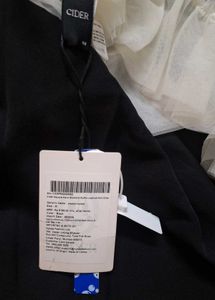 Cider Cute squareneck Black Mini Dress - removing