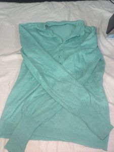 Mint Green Long Sleeve Top