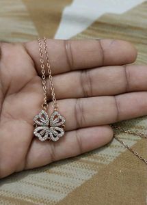 Sparkling Heart Necklace chain