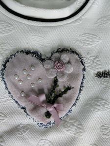 Cream clothing set for girls