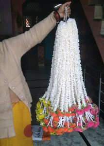 Khushboo with Marigold  Strings