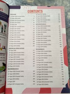 CBSE Oswal 10years Solved Papers : Commerce