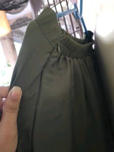 Palazzo Pant With Side Chain