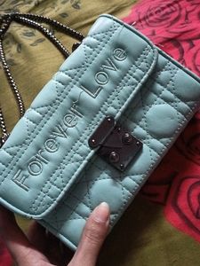 Sea Green Sling Bag