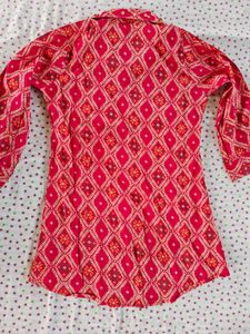Stylish Pink Ethnic co cord set