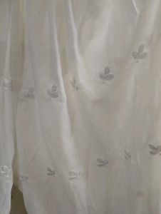 White Embroidered Palazzo Pants