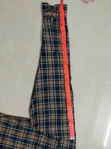 Shirt (New) Tyzer Black &amp; Brown Checkers Full Slee