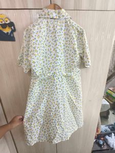 Floral Shirt Dress
