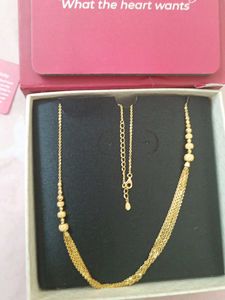 golden fancy necklace