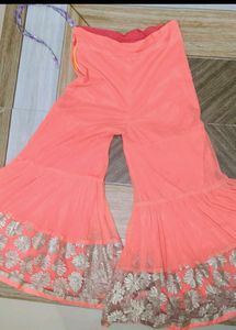 Designer Ethnic Jacket &amp; Sharara Set