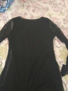 Unique Tree Print Long Sleeve Dress