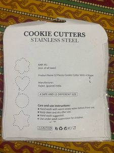 Cookie Cutters - Stainless Steel