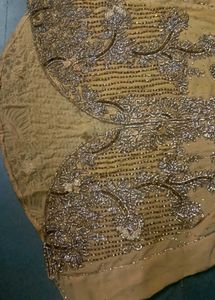 Wedding Wear Heavy Gown Full Diamond Work