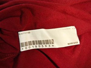 Maroon Off-Shoulder Long Sleeve Crop Top