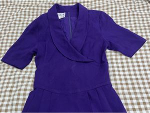 Vibrant Purple Dress