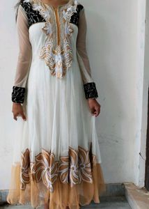 Embroidered Anarkali Dress