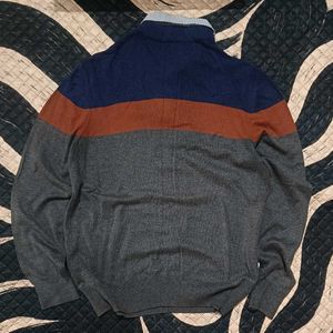 Men's Color Block Knit Sweater