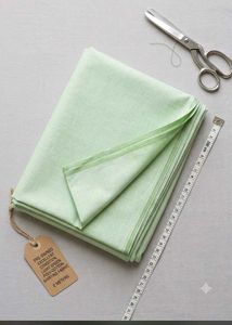🟢 Pastel Mint Green Shirting Fabric (2M) 🧵✨