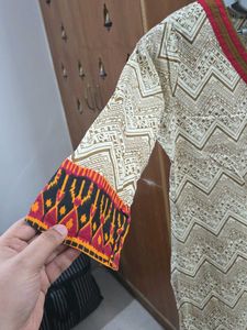 Boho Chevron Print Kurta