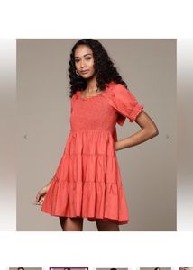 LABEL RITU KUMAROff-Shoulder Fit &amp; Flare Dress