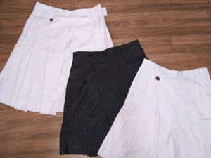 Girls School Uniform Set: 3 Skirts,1 t-shirt