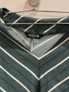 Stylish Striped Tie-Front Blouse