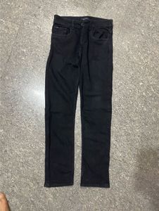 higlander Men's Black Slim straight Fit Jeans