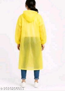 Bright Yellow Raincoat