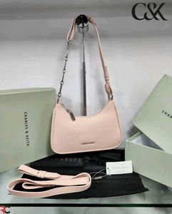 CHARLES &amp; KEITH* *LANE CHAIN-LINK SHOULDER BAG*