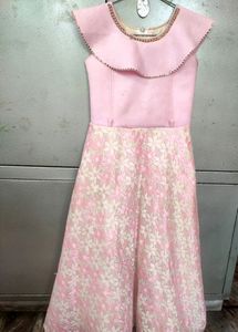Gown For Girls Pink