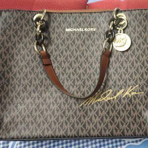 Michael Kors Monogram Tote Bag