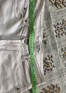 Stylish White Women's Jeans