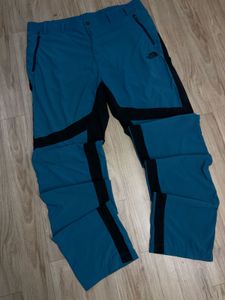 The North Face Teal &amp; Black Pants