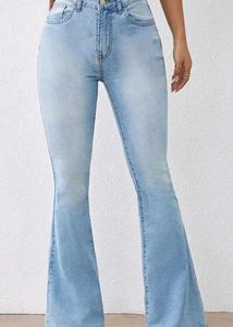 Light Wash Flare Jeans