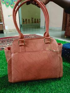 Stylish Coral Handbag